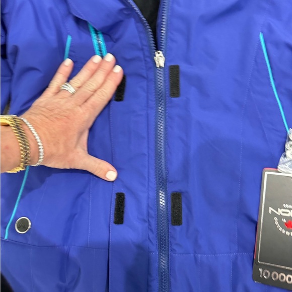 NWT Noize Kids blue/teal snow set....size L (12) - Picture 5 of 11